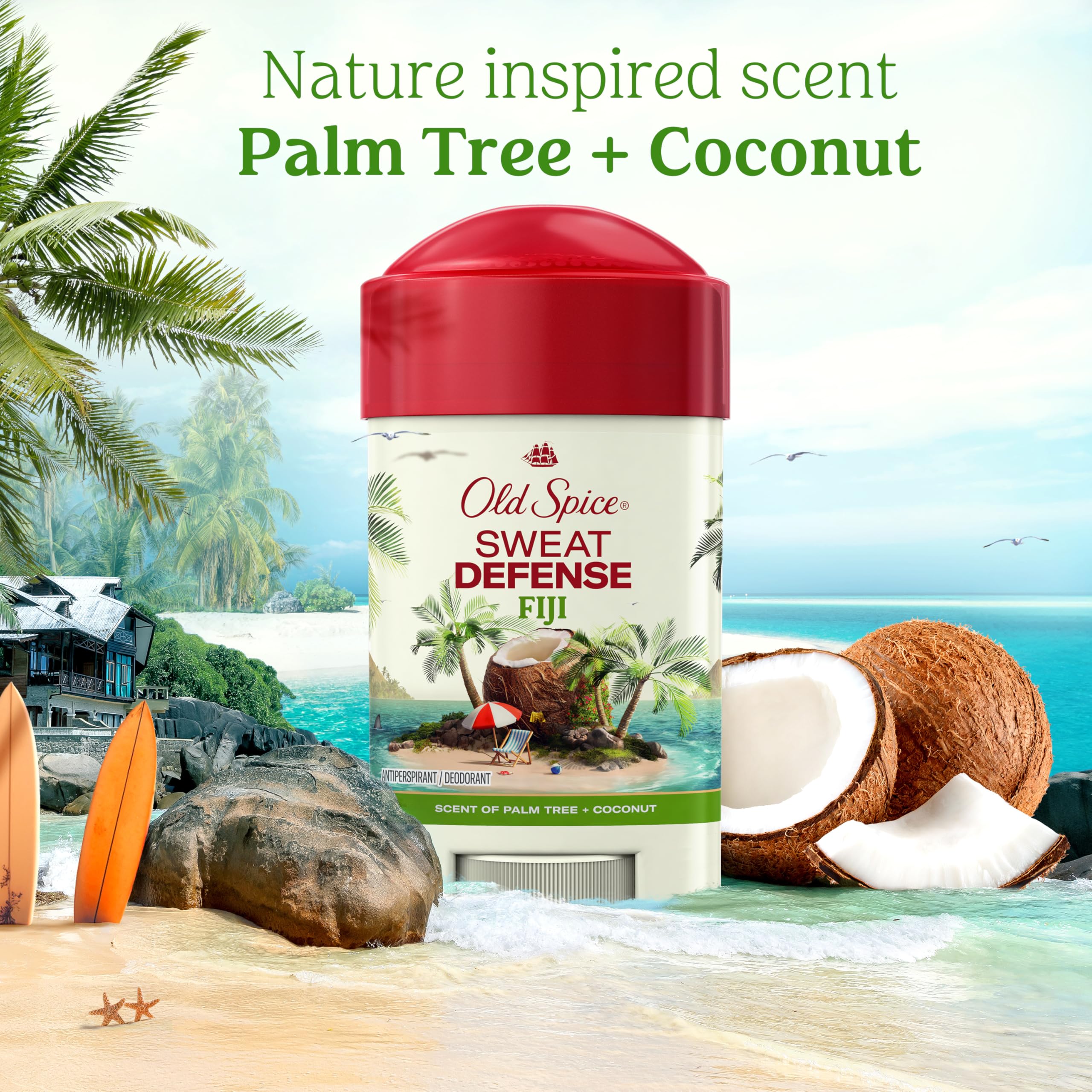 Old Spice Sweat Defense: triple protección frente sudor, olor y fragancia duradera