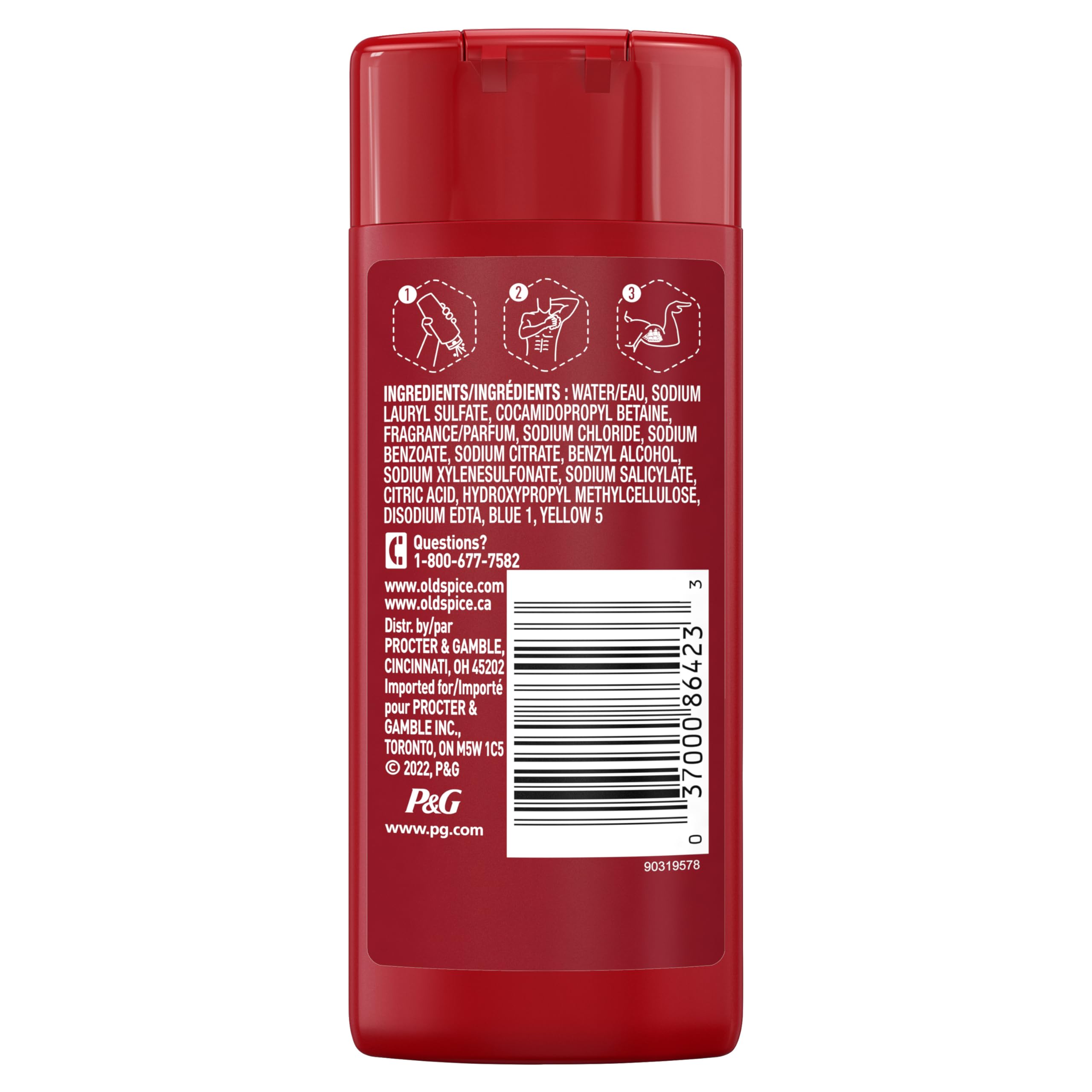 Triple protection targets odor while keeping a fresh feel.