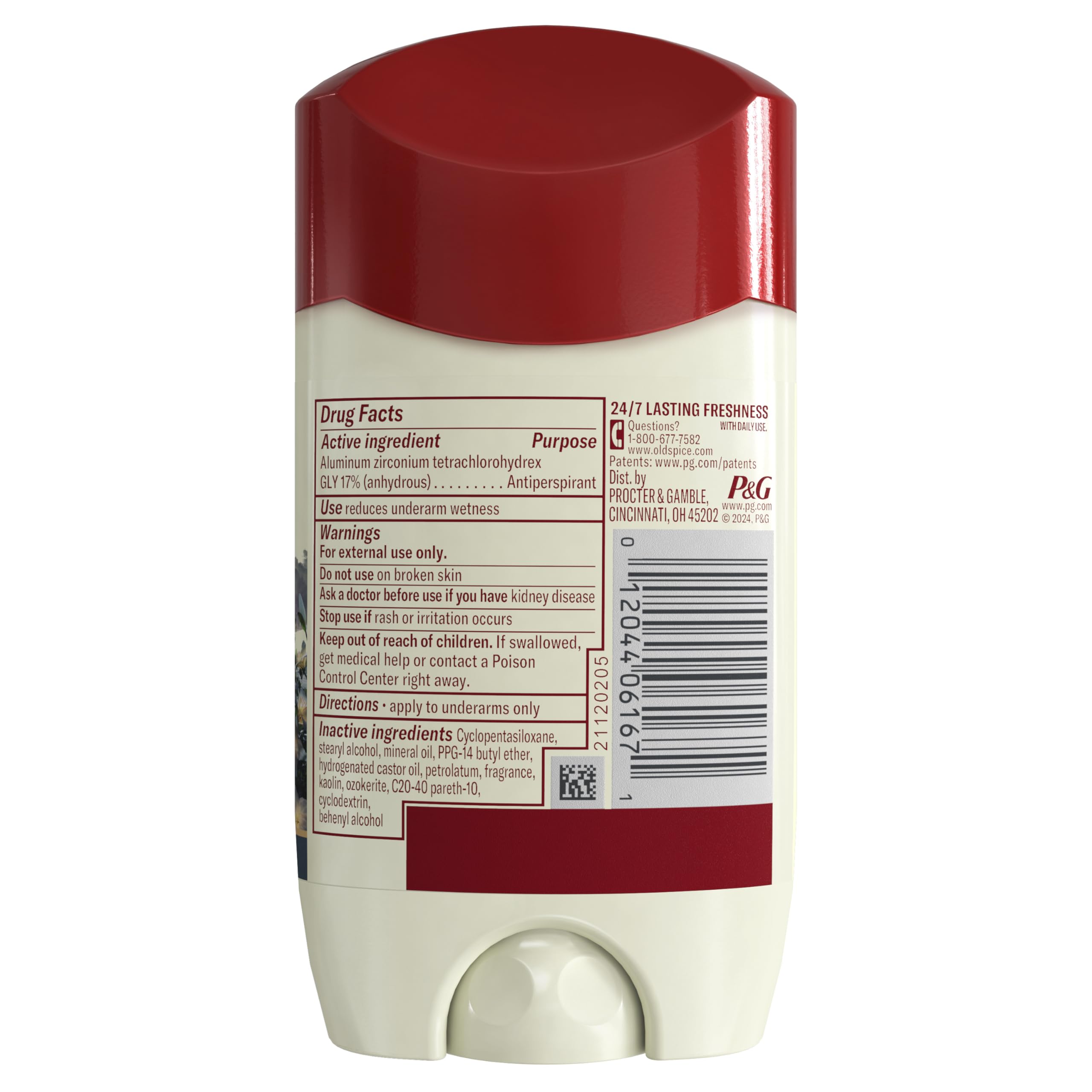 Old Spice uso diario para energía y confianza.