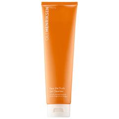 Ole Henriksen Face the Truth Gel Cleanser, botella: limpieza profunda para piel limpia y revitalizada.