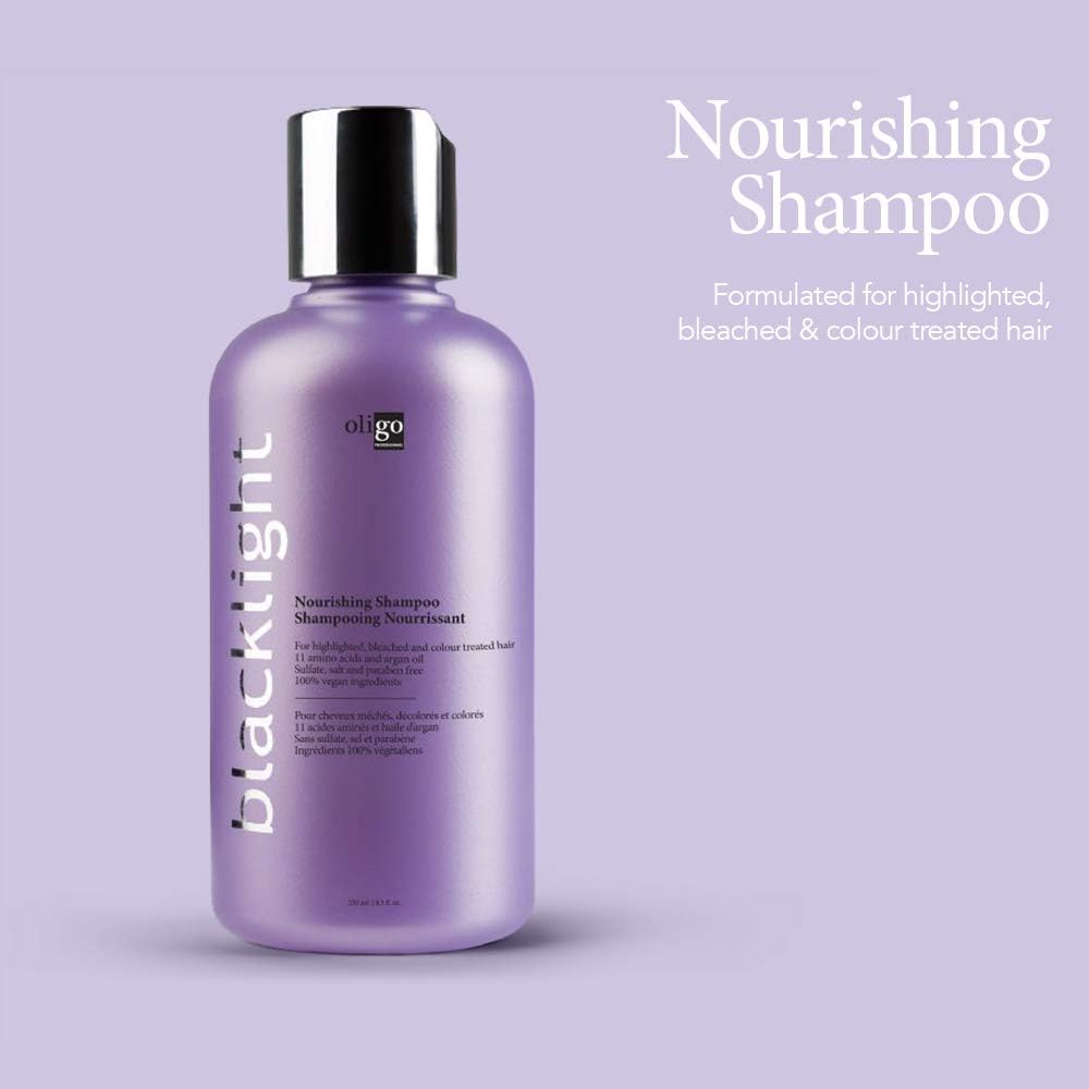 Oligo Professionnel Backlight para cabello rubio con brillo natural.