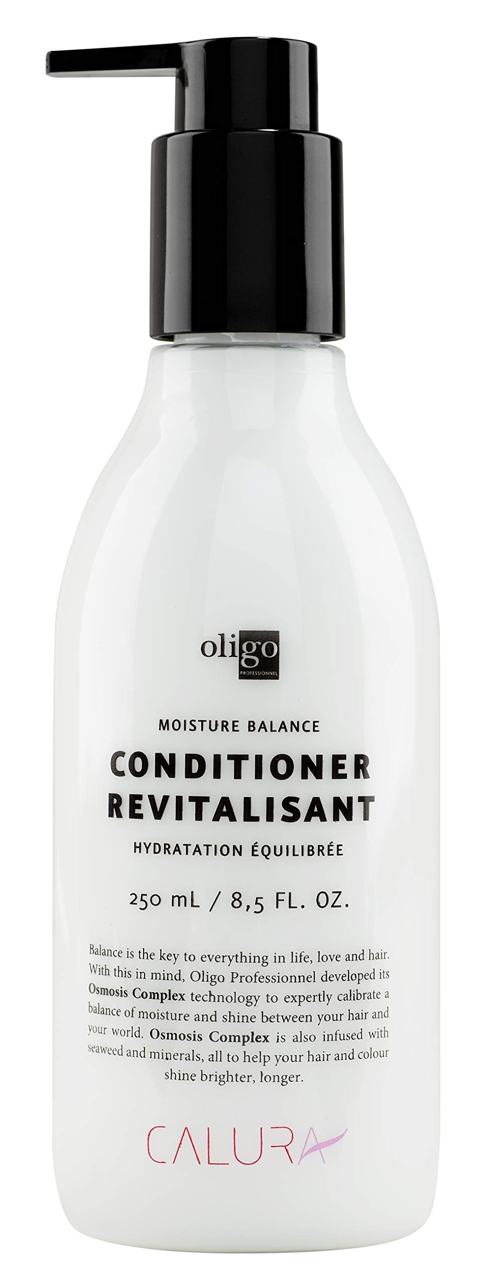 Oligo Professionnel Calura Balance Hidratación en bote para cabello seco.