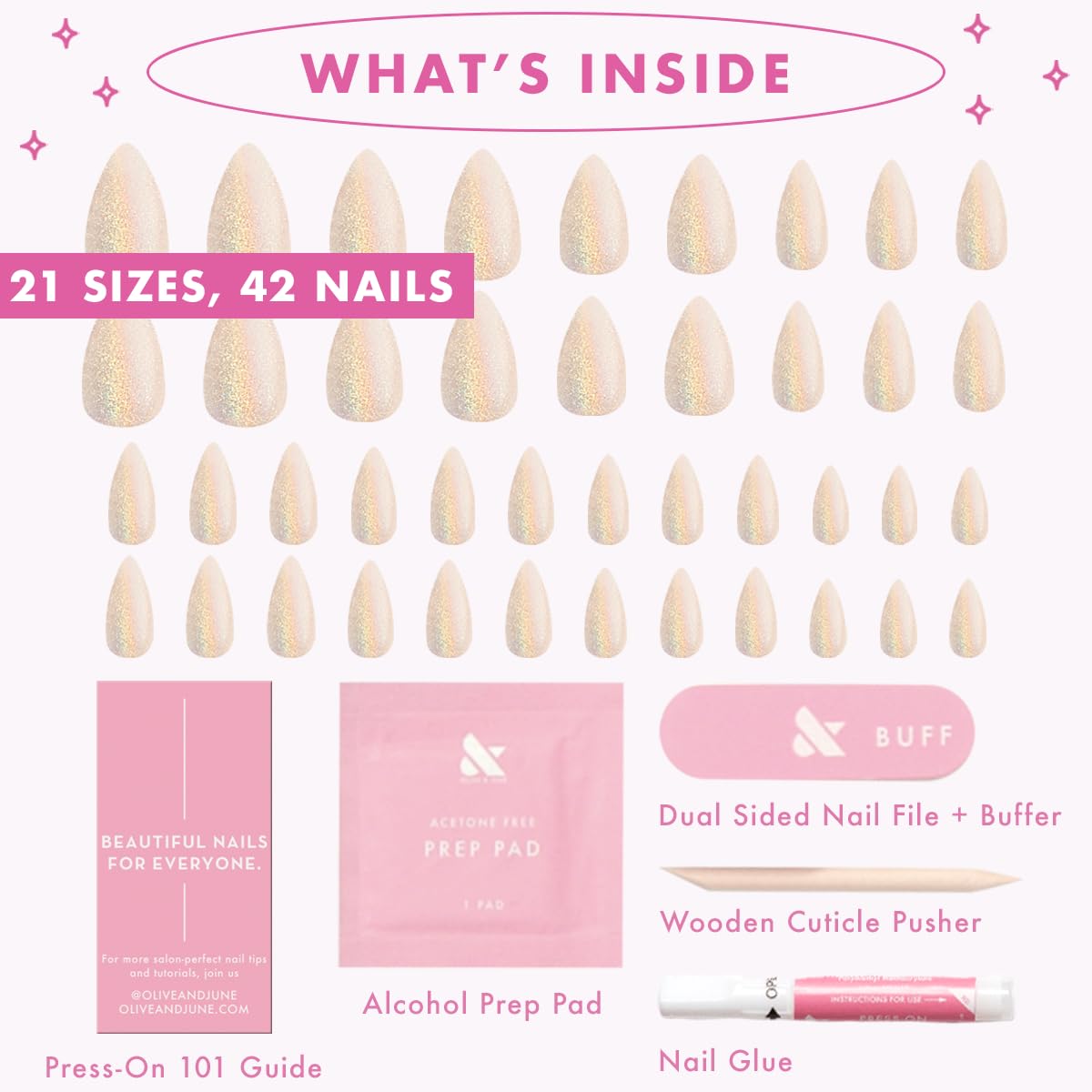 Durabilidad potencial: apariencia de uñas hasta 14 días