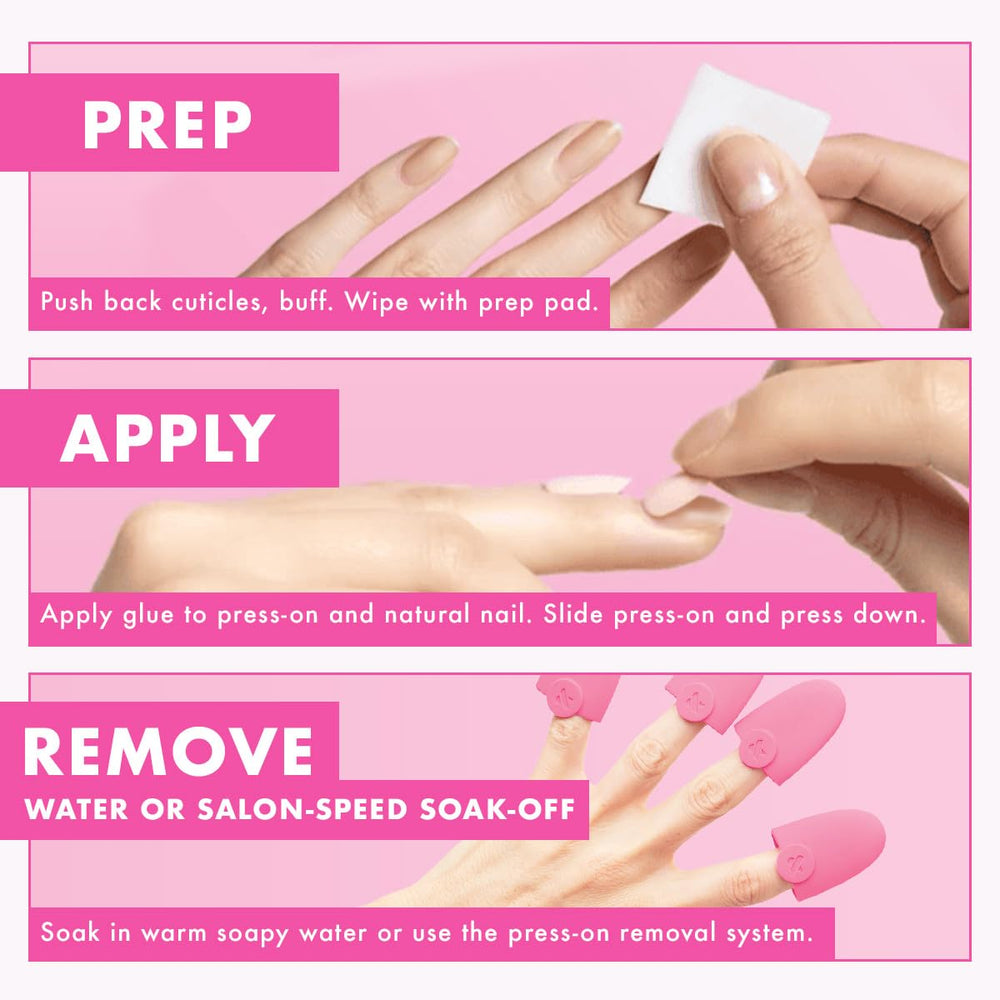 Olive & June Instant Mani: curva natural que imita la uña real.