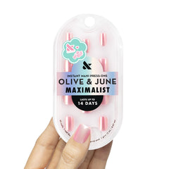 Olive & June Instant Mani maximalist conjunto con 42 uñas para un acabado profesional en casa