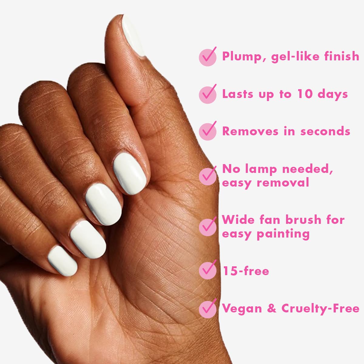 Esmalte Olive & June libre de 15 ingredientes y vegano