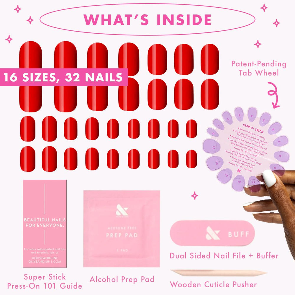 Olive & June Super Stick Mani – retirar en segundos sin remojar