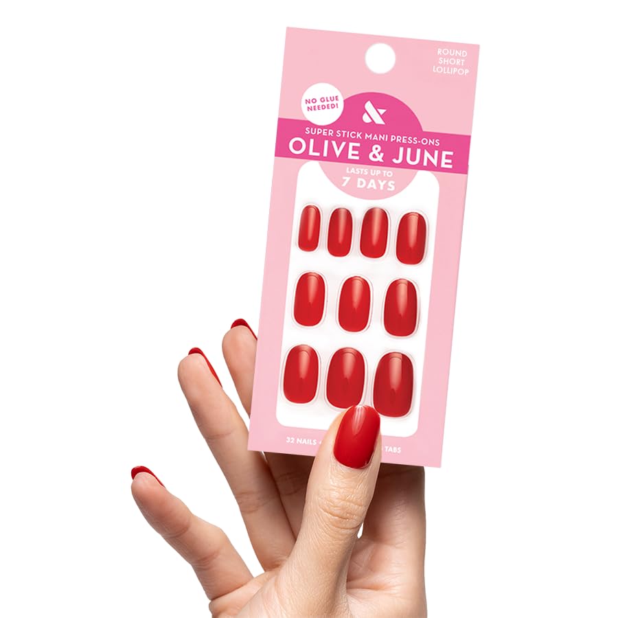 Olive & June Super Stick Mani – embalaje visible para compra rápida