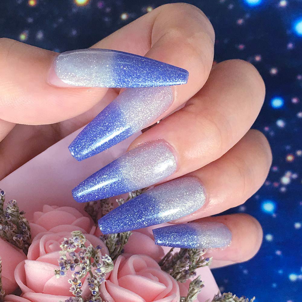 Omainy esmalte gel lavanda, tono suave con cambio de color