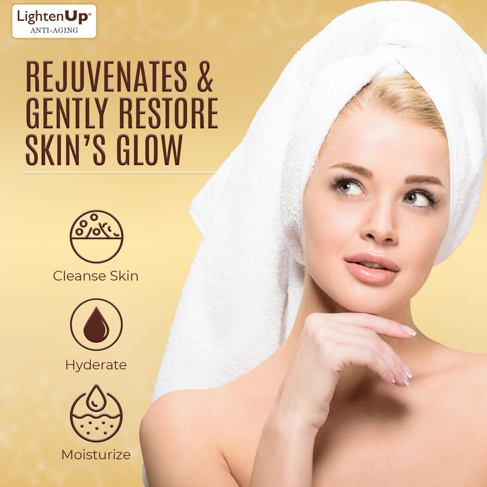 OMIC Lighten-Up, aplicación en ducha para una limpieza suave y refrescante.