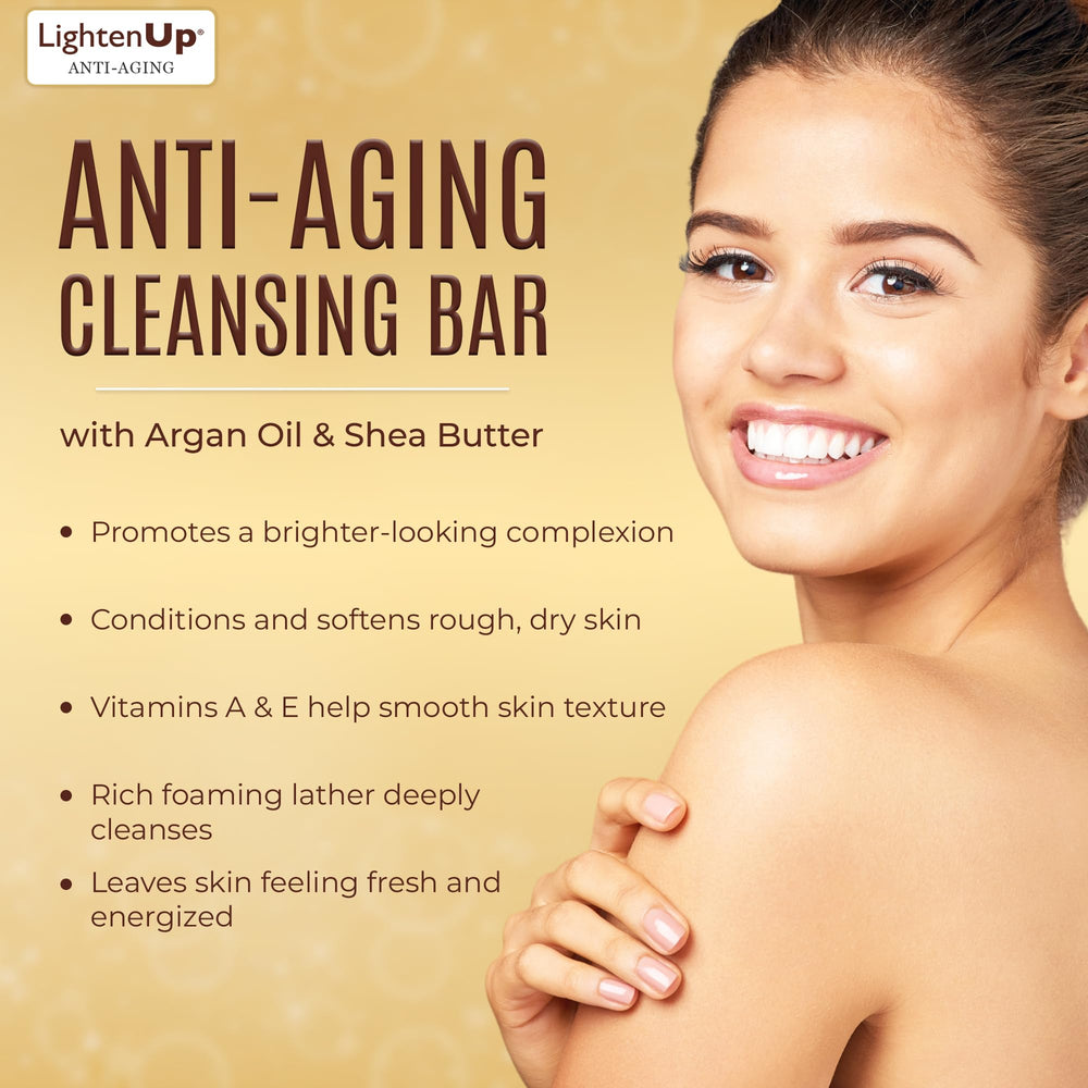 OMIC Lighten-Up, barra con aceite de argán para nutrición diaria de la piel.