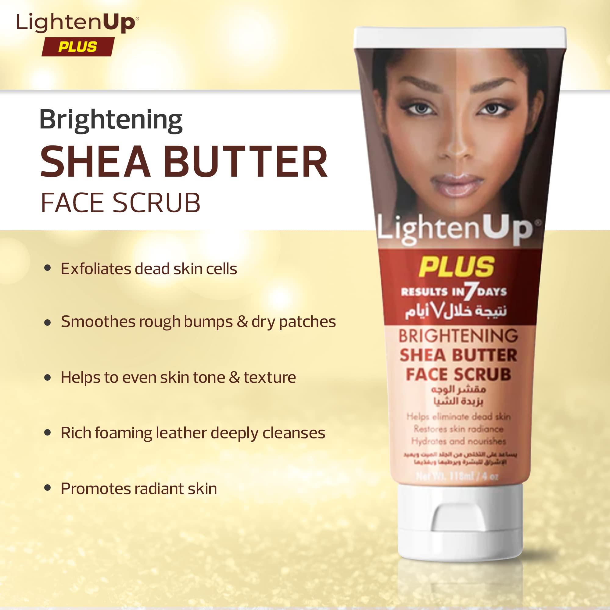 OMIC Lighten-Up con papaya y coco para exfoliar y nutrir