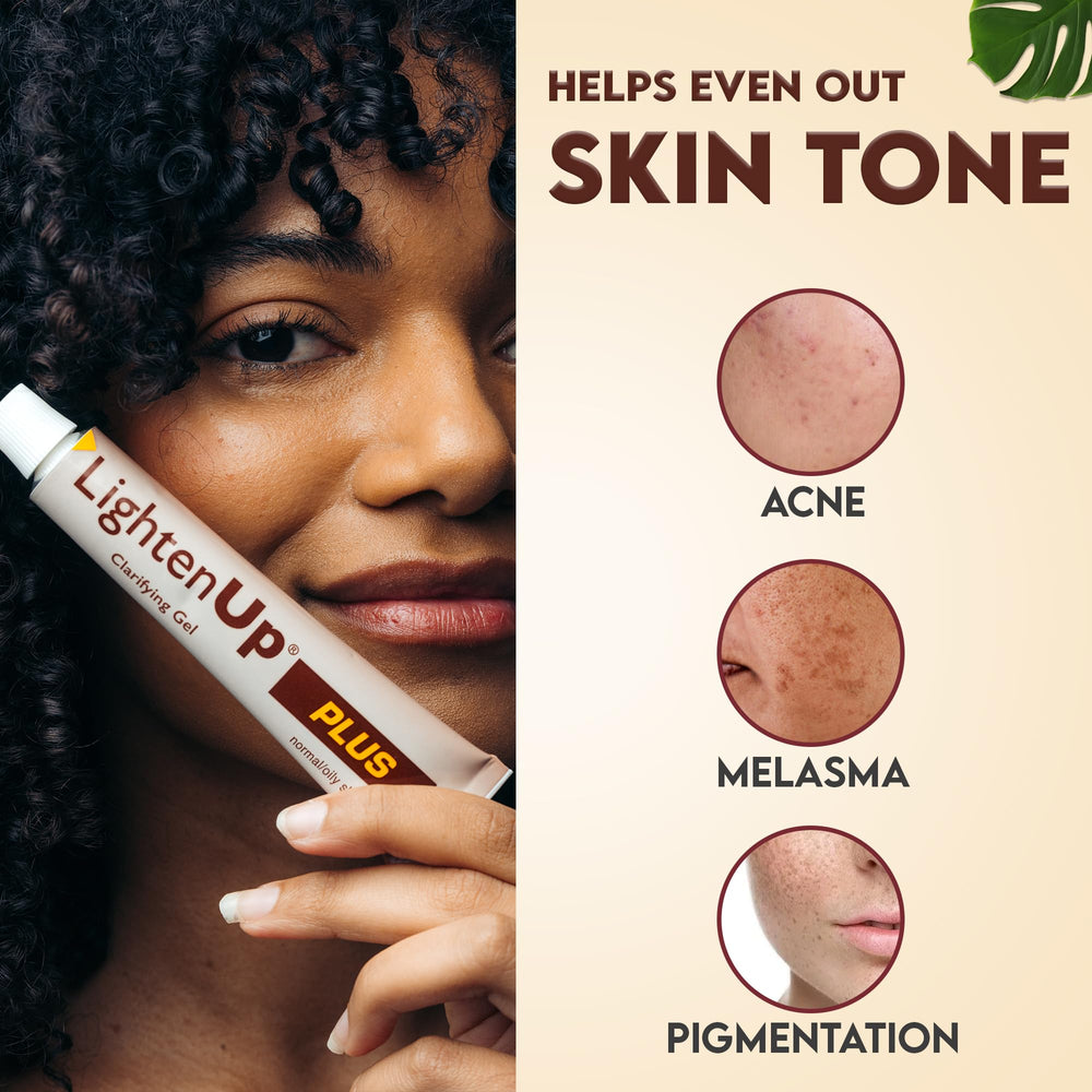 OMIC Lighten-Up Plus Clarifying Gel, arbutina para tono uniforme.