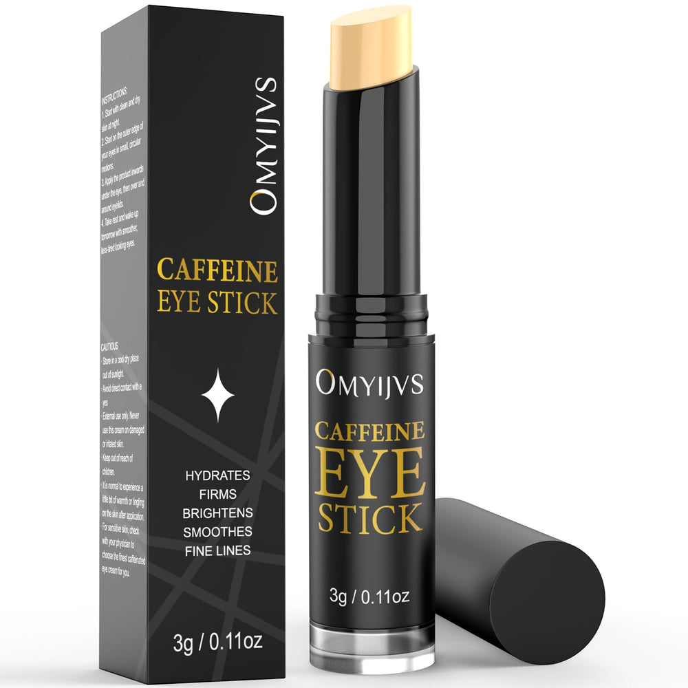 OMYIJVS Caffeine Eye Stick envase compacto para uso diario y reducir ojeras