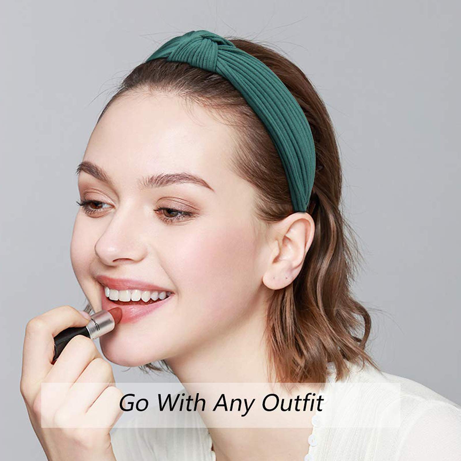 Ondder diademas nudo para cabello rizado y estilos variados.