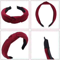 Ondder diademas nudo, una talla, se adapta a todo cabello.