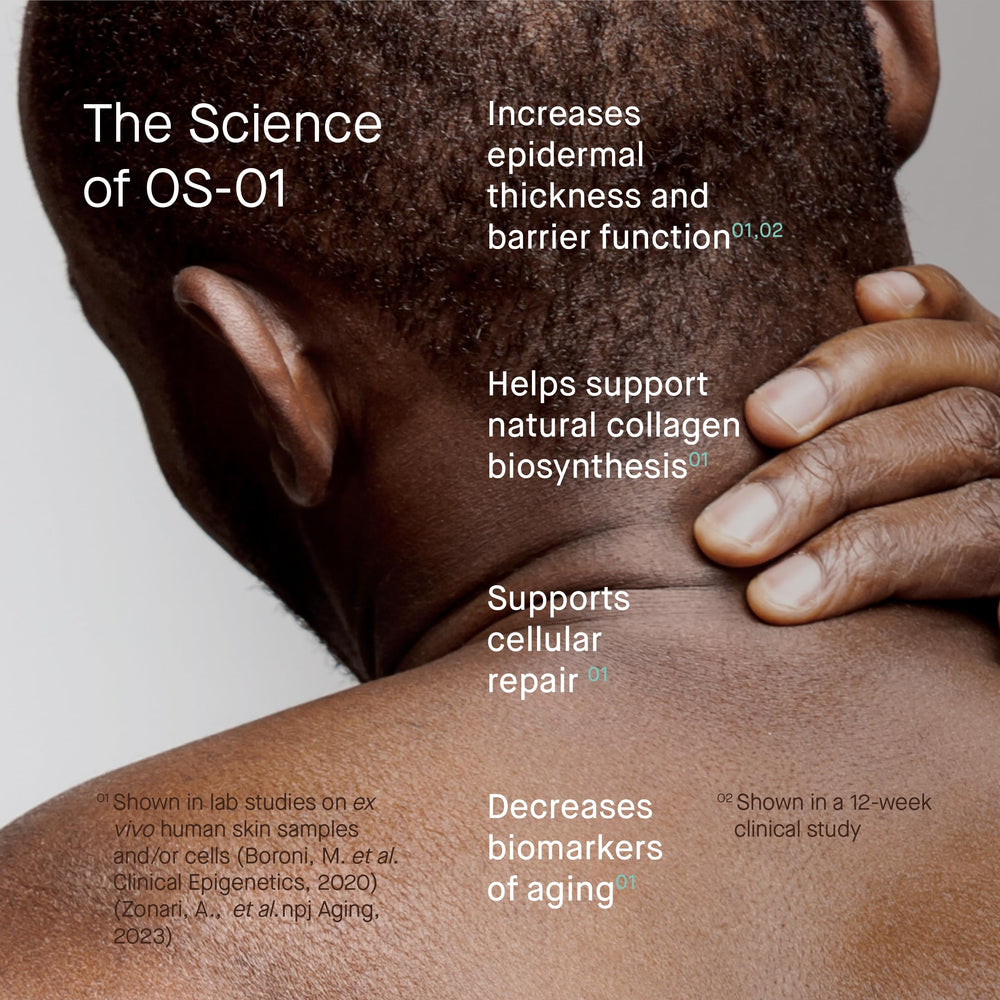 OneSkin FACE SPF OS-01 Shield: envase compacto ideal para viajar.