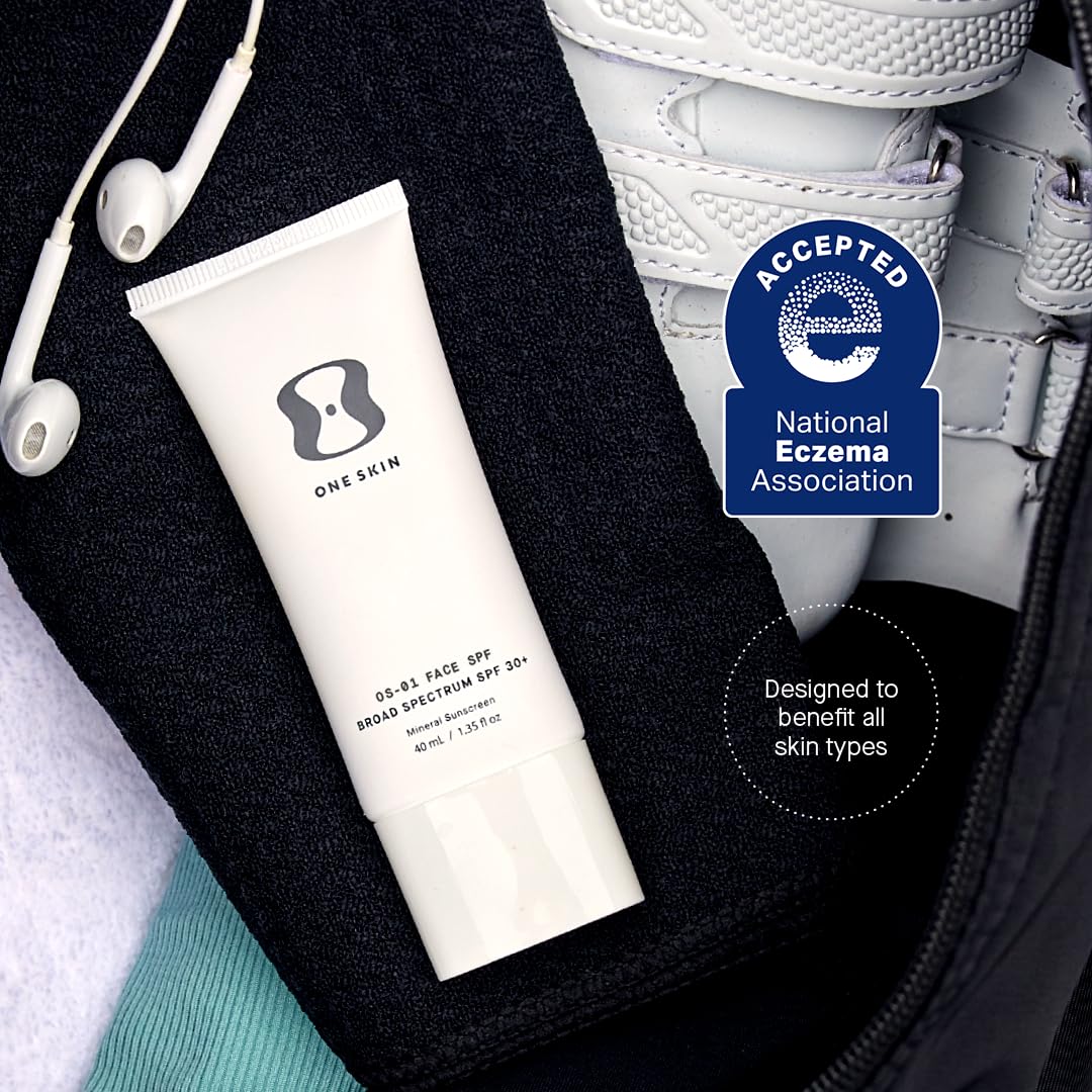 OneSkin FACE SPF OS-01 Shield: ingredientes clave y antioxidantes para cuidar la piel.