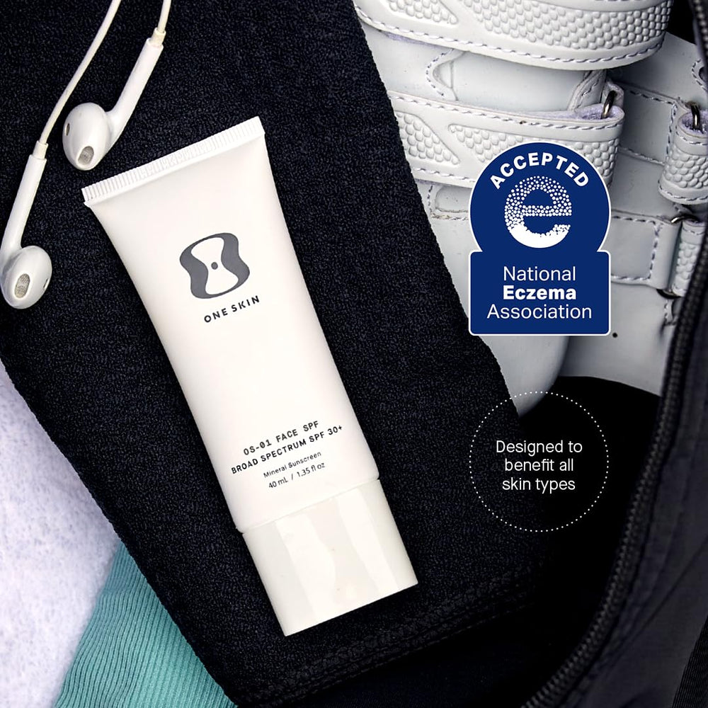 OneSkin FACE SPF OS-01 Shield: ingredientes clave y antioxidantes para cuidar la piel.