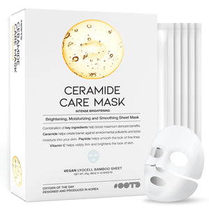 Mascarilla de hoja #OOTD con ceramidas brinda brillo suave e hidratación