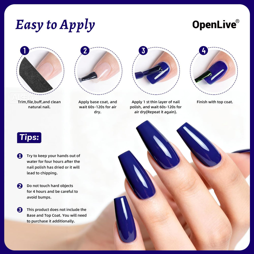 OpenLive aplicación fácil para uñas profesionales en casa.