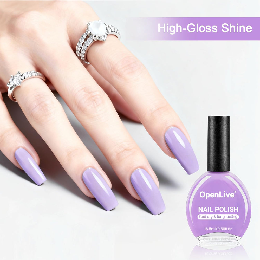 OpenLive esmalte sin lámpara para manicura rápida en casa.
