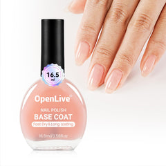 OpenLive capa-base esmalte translúcido rosa para un aspecto natural