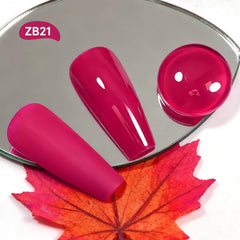 OpenLive Esmalte Rosa Rojo, brillo intenso para uñas radiantes y duraderas.