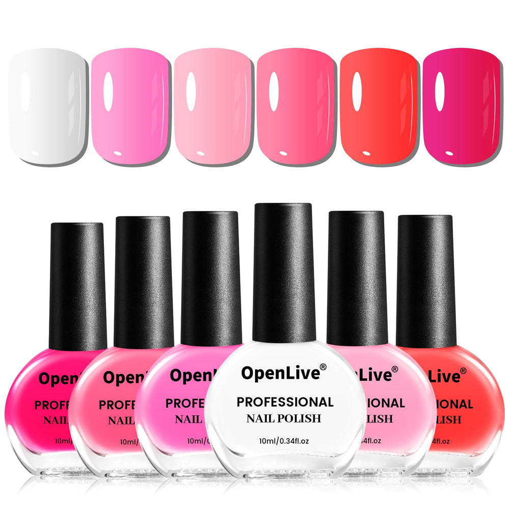 OpenLive: esmalte rojo-rosa con alta cobertura para acabado suave