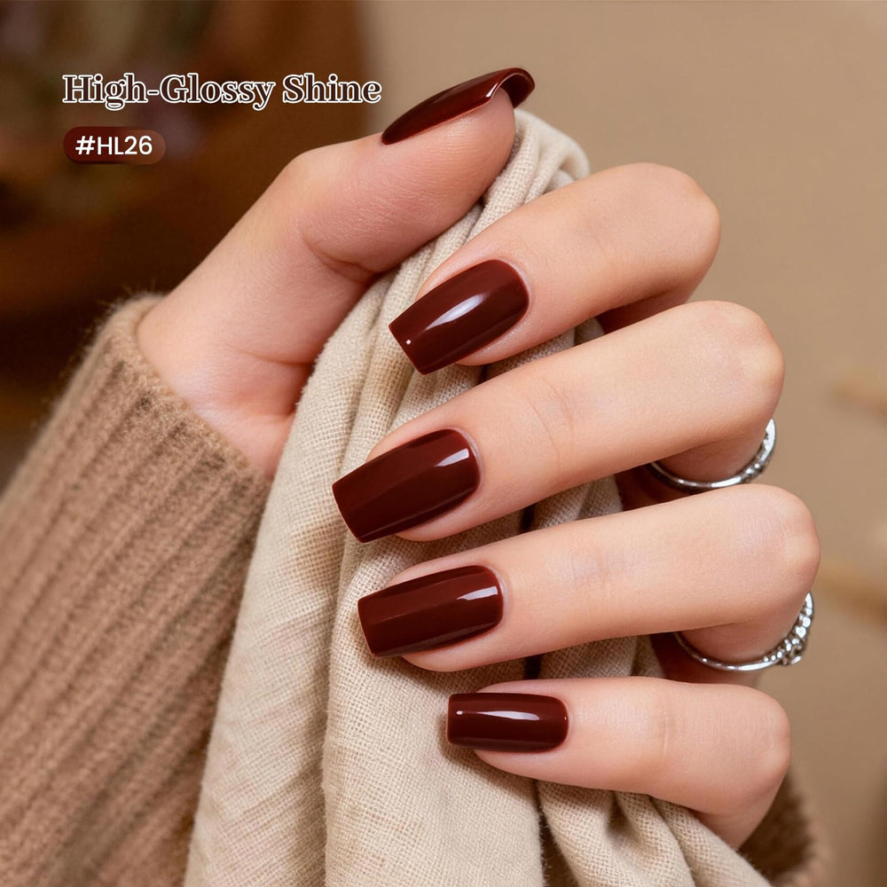OpenLive esmalte de uñas, acabado brillante en tono moka para un look sofisticado.