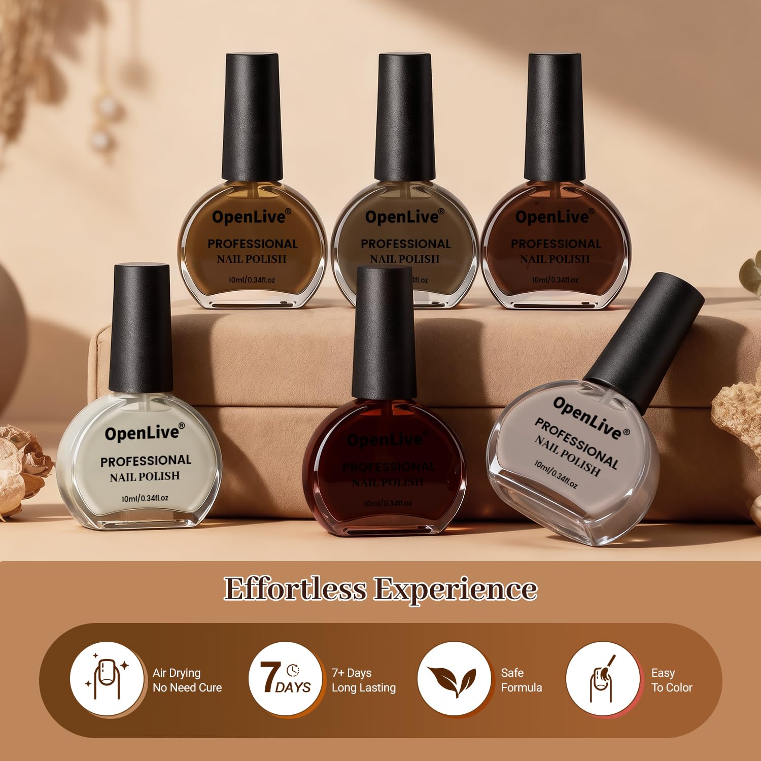 OpenLive esmalte uñas, guía rápida de uso para mejores resultados.
