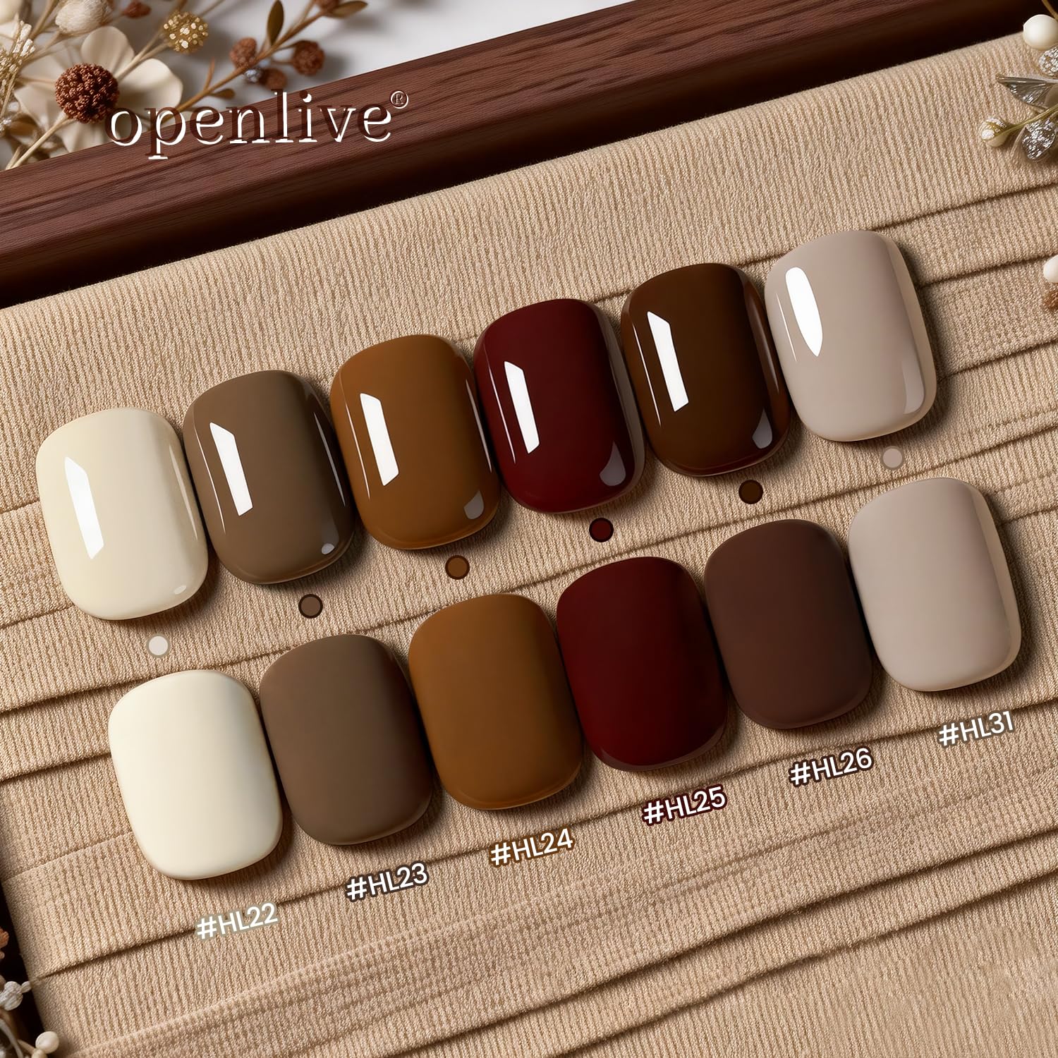 OpenLive esmalte de uñas, secado rápido para manicura rápida sin necesidad de lámpara.