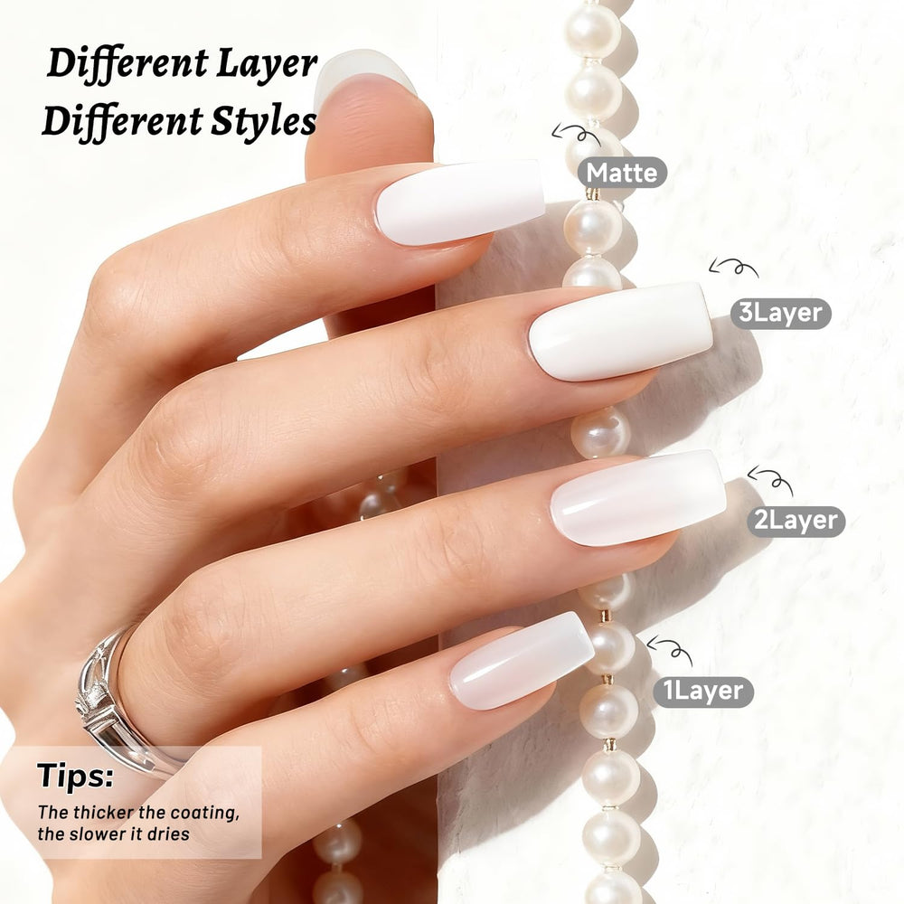 OpenLive Uso diario: uñas blancas duraderas y limpias.