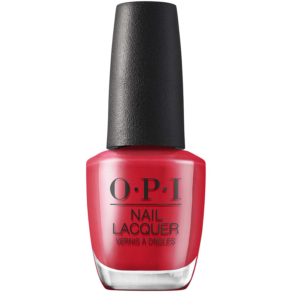 OPI Emmy: botella-rojo-opaco para un acabado intenso y elegante.