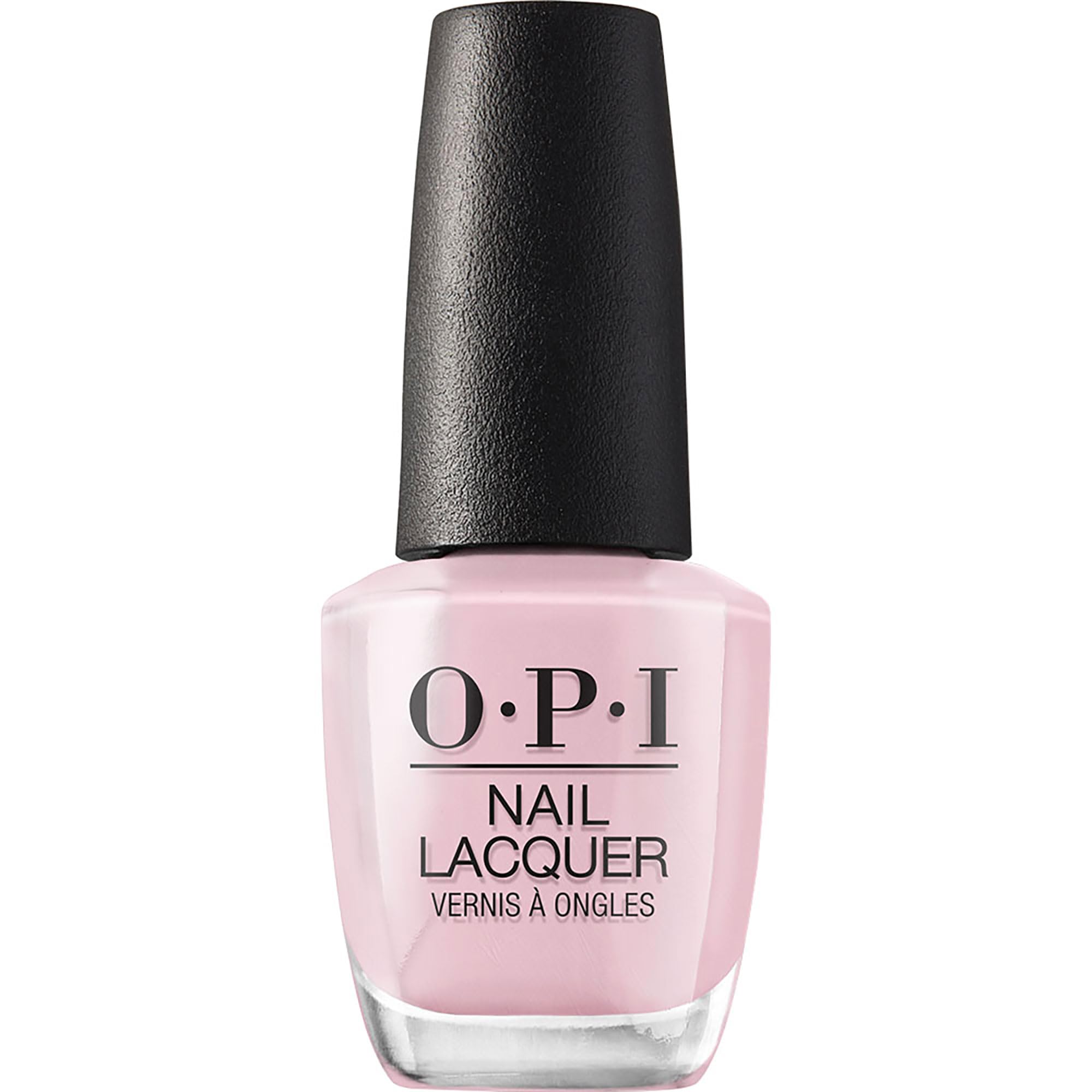 OPI Glas-Glow esmalte crema oscura, acabado opaco para un look elegante.