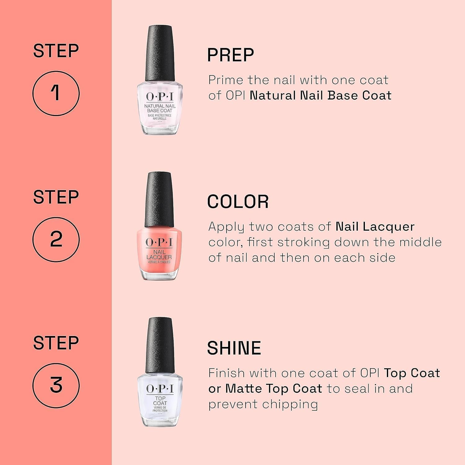 OPI Lincoln Park After Dark, perfecto para uñas acrílicas y durabilidad visible.