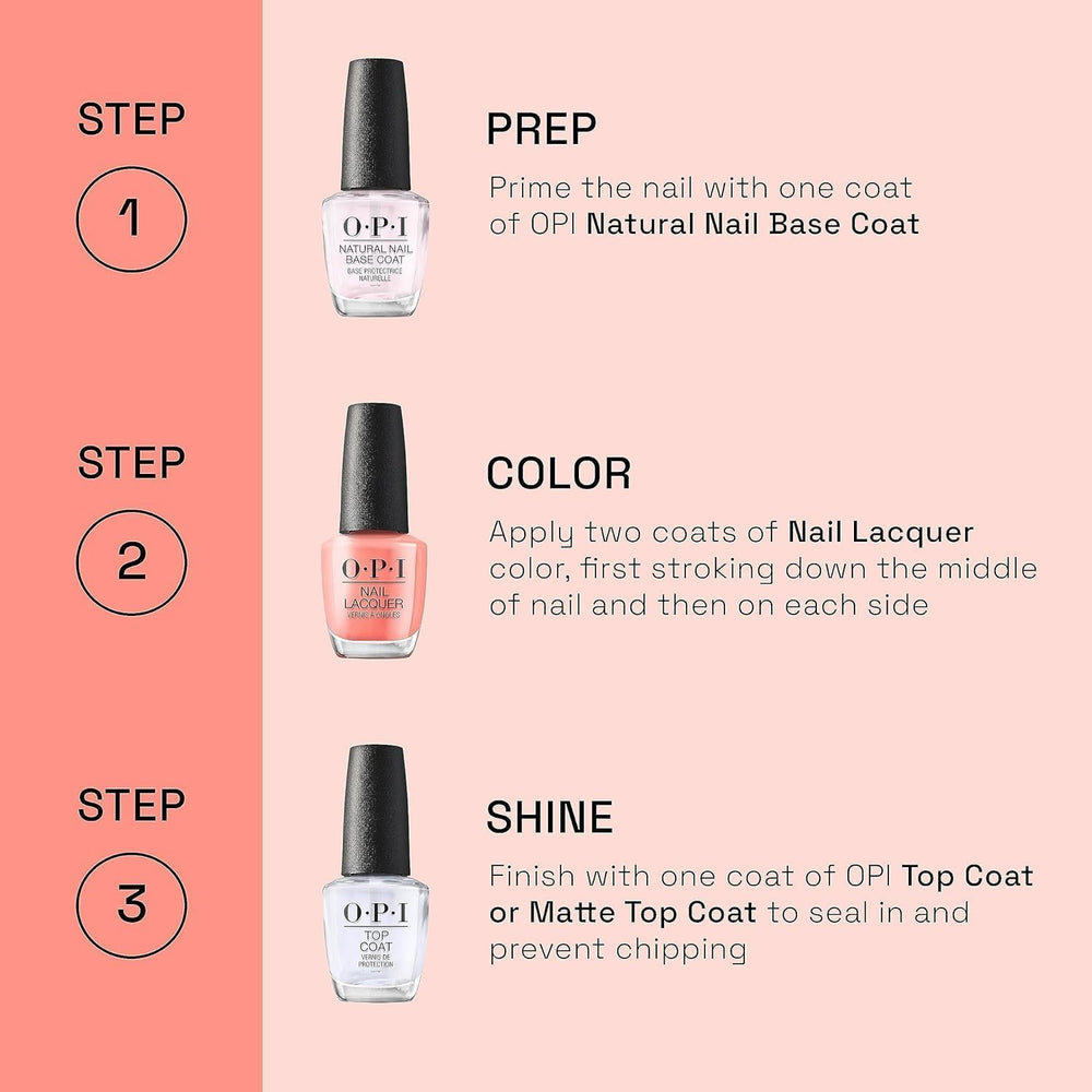 OPI Lincoln Park After Dark, perfecto para uñas acrílicas y durabilidad visible.