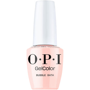 OPI GelColor Bubble Bath tono rosado nude, brillo duradero