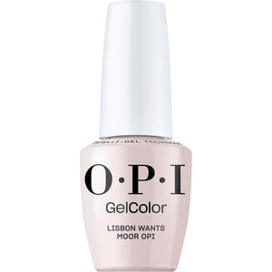 OPI GelColor Lisbon Wants Moor: bote de gel color intenso para acabado duradero.