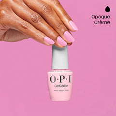 Durabilidad de hasta tres semanas con OPI GelColor Mod About You.