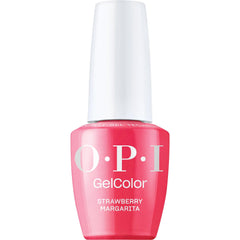OPI GelColor Strawberry Margarita, bote brillante para color intenso y duradero.
