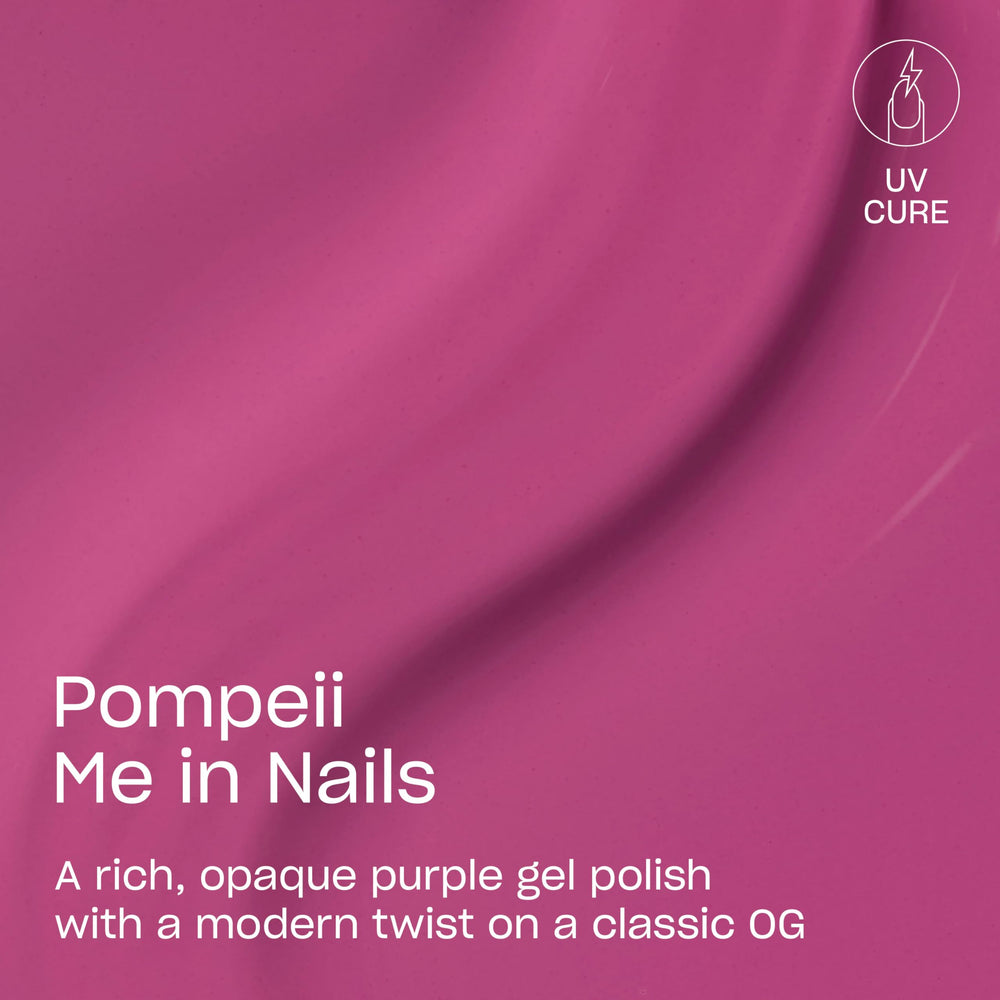 OPI GELement Pompeii Me in Nails presenta la aplicación fácil para manicura casera y rápida.