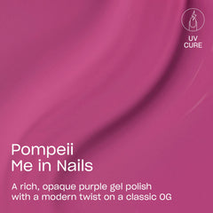 OPI GELement Pompeii Me in Nails presenta la aplicación fácil para manicura casera y rápida.
