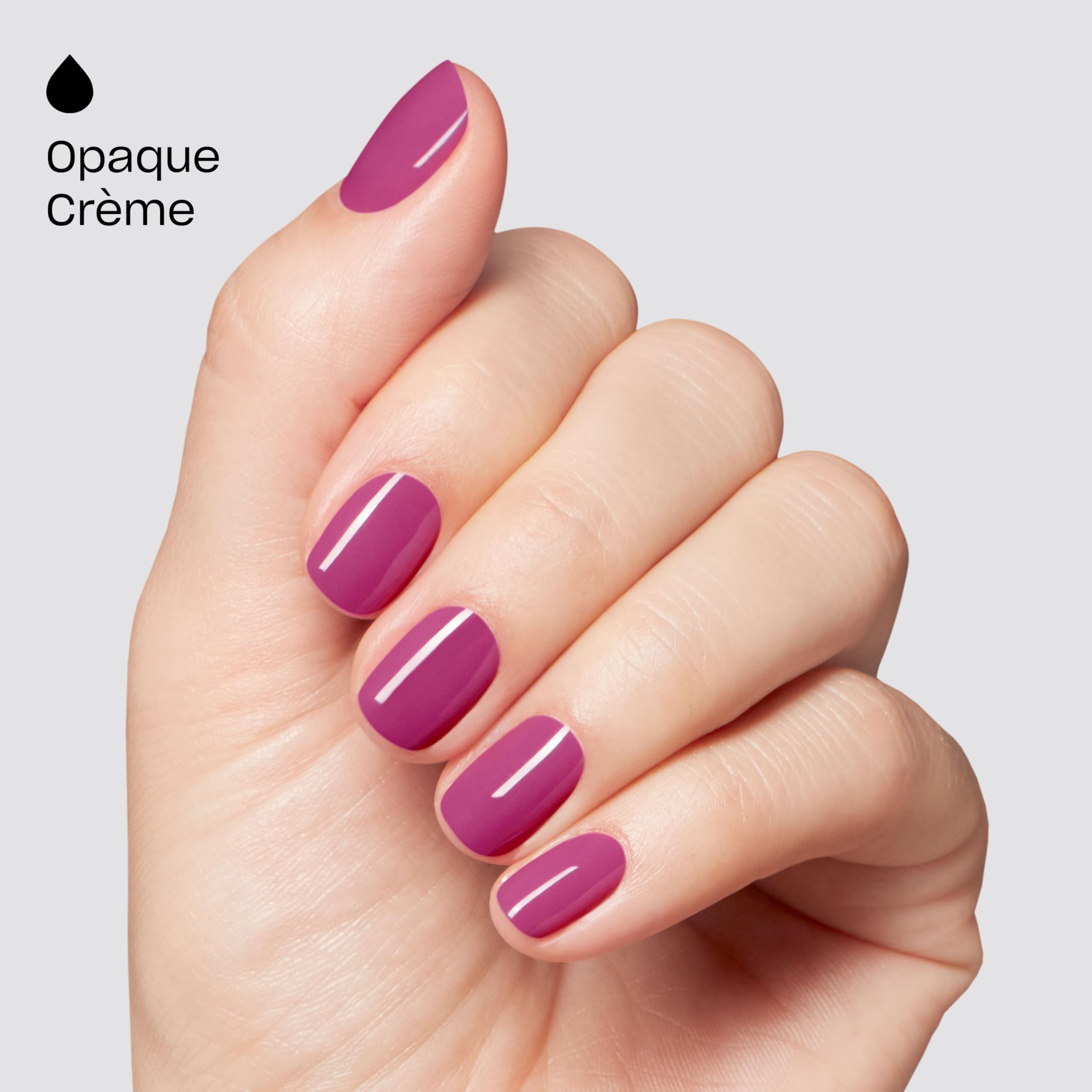OPI GELement Pompeii Me in Nails ofrece acabado ultrabrillante para uñas resistentes.