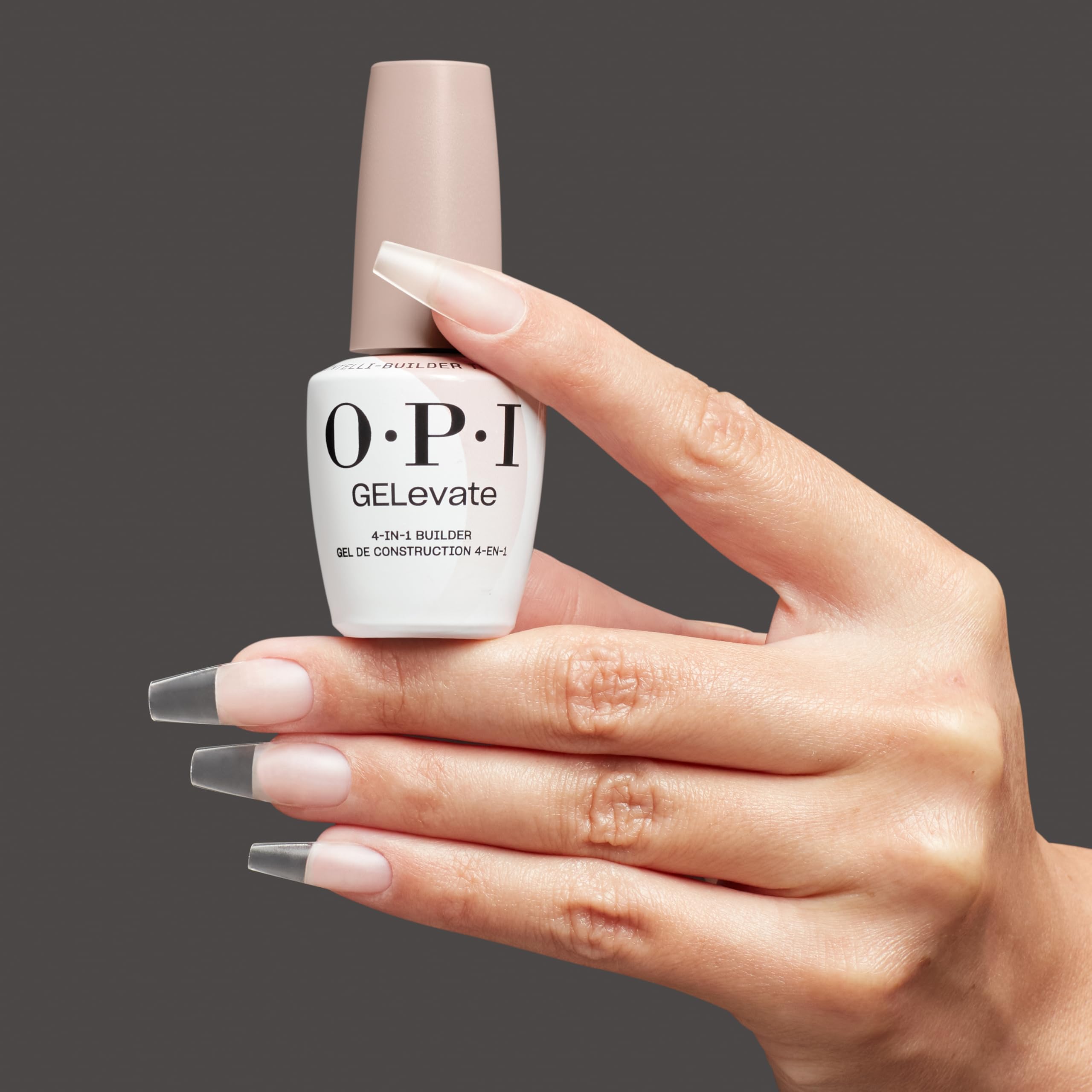OPI GELevate curado completo en 60 segundos para resultados consistentes.