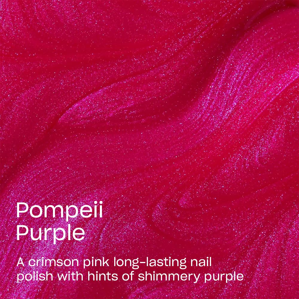 OPI Infinite Shine Pompeii Púrpura, dos capas para color opaco y duradero.