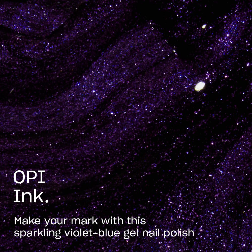 OPI Ink aplicación con pincel ancho cobertura suave y uniforme