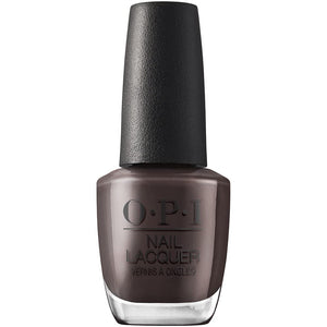 OPI laca Marrón Tierra en botella, color intenso y duradero para uñas.