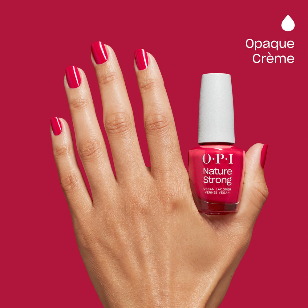 OPI Naturaleza Fuerte: envase reciclado con 20% plástico postconsumo.