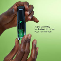 OPI Repair Mode Serum muestra primeros resultados tras la primera aplicación.